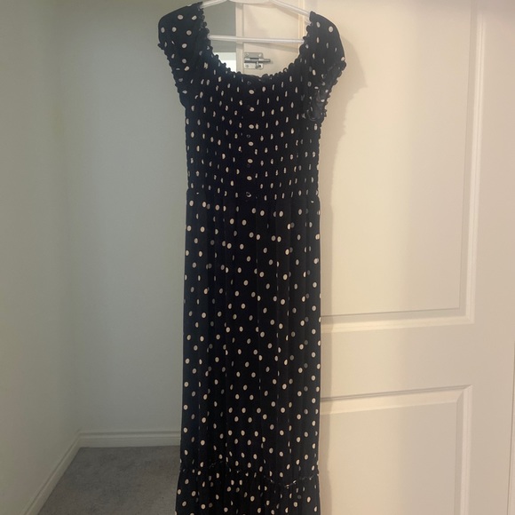 Polka Dot Maxi Dress - Picture 1 of 1
